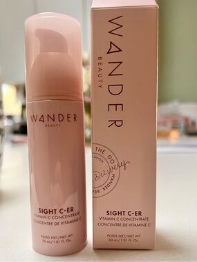Wander Beauty Sight C-ER Vitamin C 20% Concentrate serum w/ HYL Acid & peptides